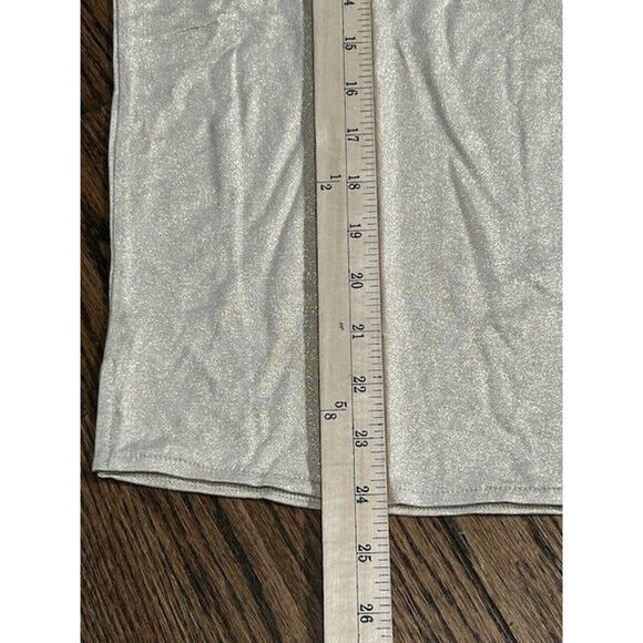 Majestic Filatures Deluxe Tee Shirt Short Sleeve Metallic Golden Sand Sz 1/XS - Picture 2 of 7